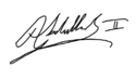 Abdullah II's signature