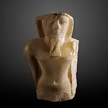 Alabaster statuette of Merneptah, Louvre