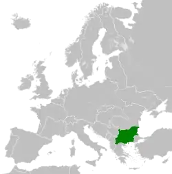 The Kingdom of Bulgaria in 1942