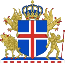 Arms of Iceland 1919-1944