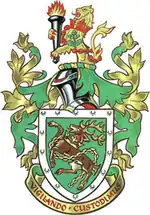 The arms of Kingswood Borough Council