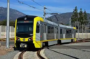 Los Angeles Metro Rail Kinki Sharyo P3010