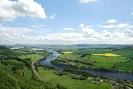 View over the River Tay, looking east