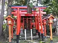 Attached Inari shrine (Deity: Hisatomi Daimyōjin)
