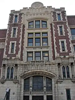 Building 21 High School in the West Oak Lane section of Philadelphia, September 2017