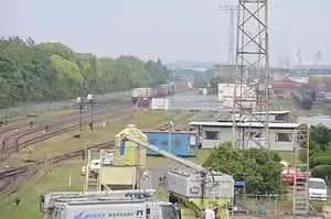 An image of the Hnda-Futō terminal in May 2012.