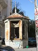 An old kiosk in Tel Aviv, Israel