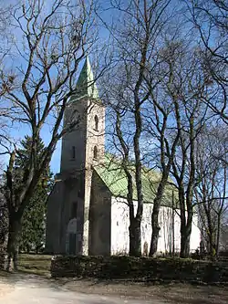 Kirbla St. Nicholas Lutheran Church, built around 1500.