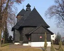 Wooden church in Przewóz