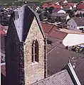 Churchtower at Welgesheim's Catholic church