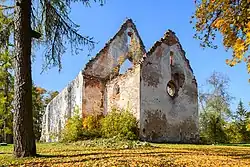 Ruins of Helme Church in Kirikuküla