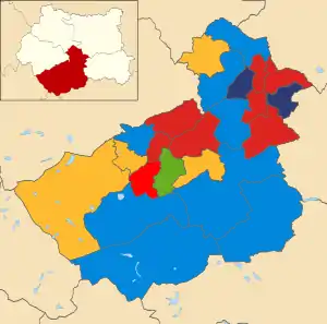 2006 results map