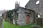 Closeburn Old Church, Kirkpatrick of Closeburn Mausoleum and Churchyard Enclosure