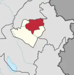 Kirkuk District in Iraq