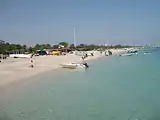 A beach in Kish