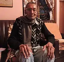 At his home in Nagaland, December 2017