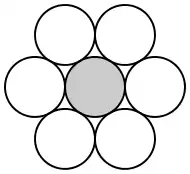 The densest circle packing is arranged like the hexagons in this tiling