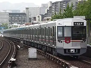 Kita-Osaka Kyuko 9000 series in May 2014