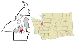 Location of Port Orchard, Washington