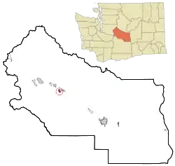Location of South Cle Elum, Washington