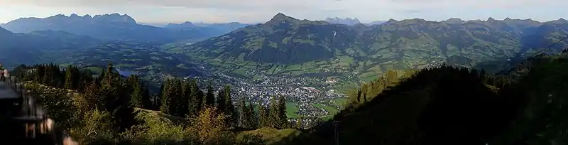 Panorama of Kitzbühel