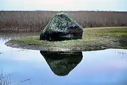 Kalevipoeg's stone in Kivilõppe