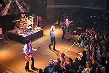Kix performing in 2009
