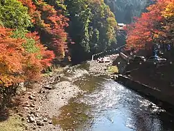 Kiyotaki river in Takao area