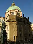 Church of St. Francis  Seraph in the Old Town of Prague by Jean Baptiste Mathey, 1679–1688.