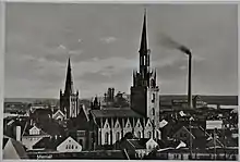 View of Klaipėda before World War II