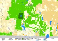 Map of Klamath County