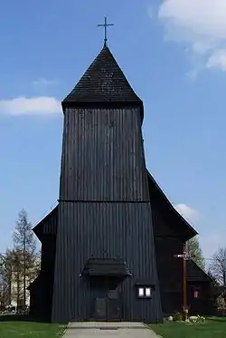 Wooden church in Lasowice Małe
