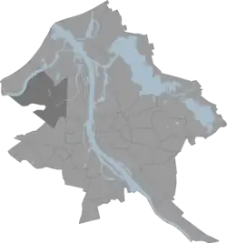 Location of Kleisti in Riga