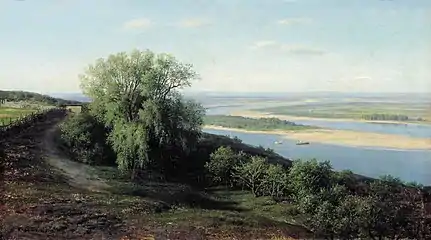 Volga near Simbirsk, 1881