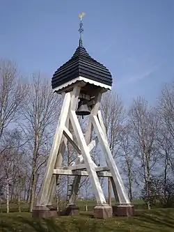 Teroele wooden bell tower