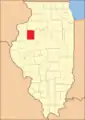 Knox County in 1839, when it was reduced slightly to its current size