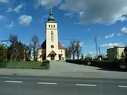 Sacred Heart church in Białośliwie