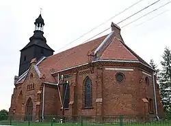 Saints Peter and Paul church in Pągów