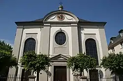 Front of St. Remigius Roman Catholic Church (May 2009)
