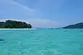 Turquoise waters between Koh Lipe and Koh Adang