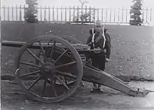 Artillery unit at the Koishikawa arsenal, Tokyo, in 1882.