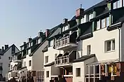 Modern housing in Kokociniec
