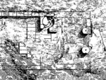 Plan of ground floor of Temple A at Selinunte (c. 480 BC). The remains of the two spiral stairs between the pronao and the cella are the oldest known to date.