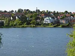 The castle lake "Kolding Slotsø"
