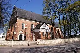 14th-century Collegiate church in Uniejów