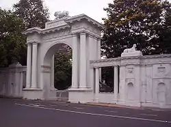 Gate, Government House (now Raj Bhavan), Calcutta(Kolkata)