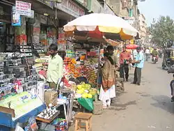 A part of Chandni Chowk Street