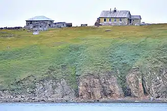 Kolyuchin Island: Abandoned polar station 2014