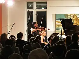 Lana Trotovšek - During a concert