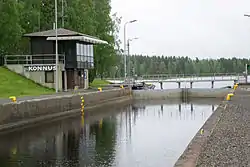 Konnus channel in Leppävirta